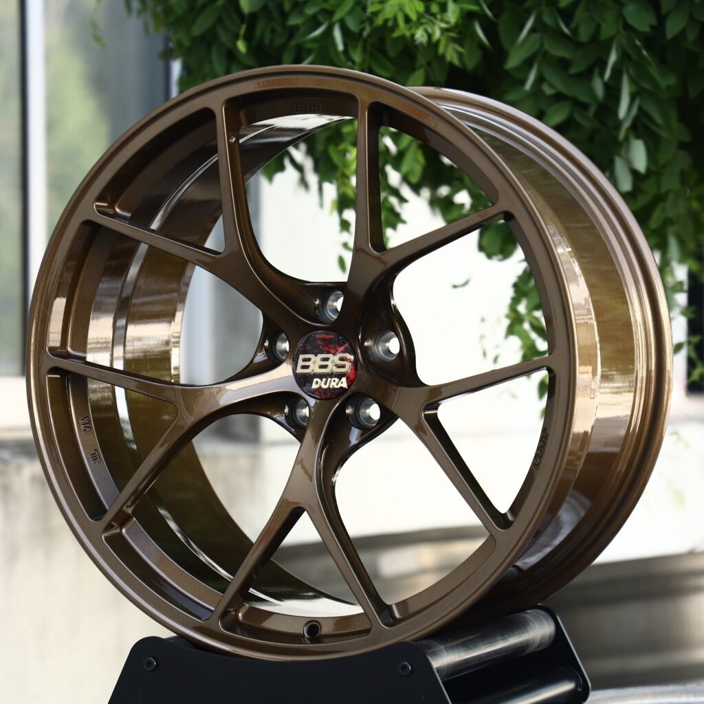 BBS RI D Clear Copper Tint 5-Spoke Y-Design Forged Wheels – BMW M3 CS Handschalter Fitment (19-21in, 5x112) view 2