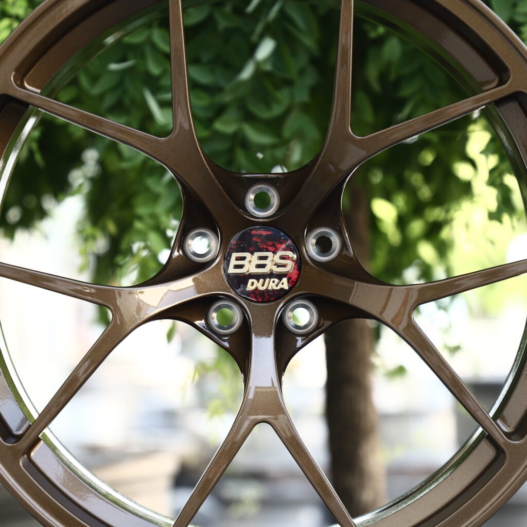 BBS RI D Clear Copper Tint 5-Spoke Y-Design Forged Wheels – BMW M3 CS Handschalter Fitment (19-21in, 5x112) view 4