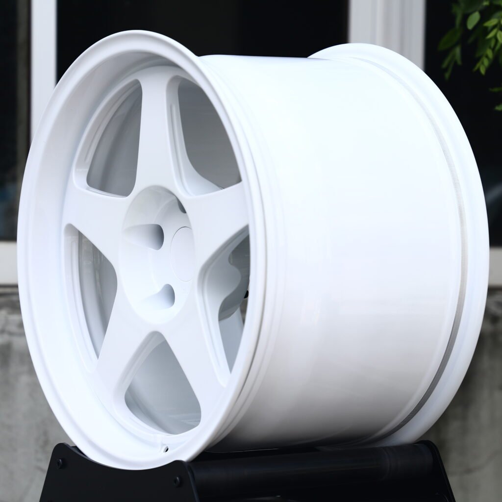 Gloss White 5-Spoke Forged Wheels – Honda Civic Type R Fitment (18-20in, 5x120) view 3