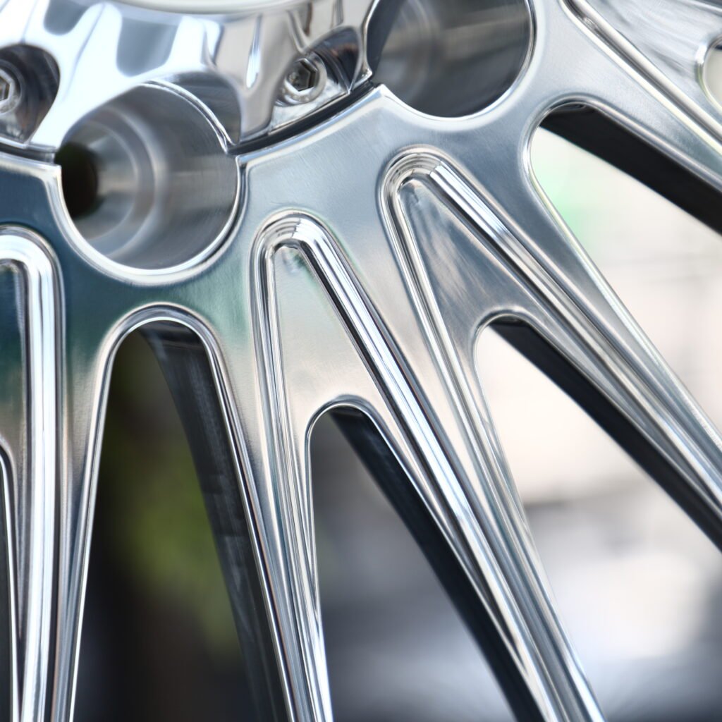 JTX Forged Doughboy Polished Forged Wheels – Chevrolet Silverado 2500HD Fitment (20-22in, 8x165.1) view 3
