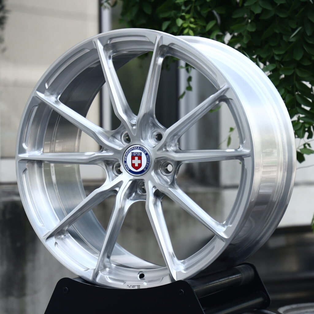 HRE P104SC Brushed Silver 5-Spoke Y-Design Forged Wheels – Mercedes-Benz S-Class Maybach Fitment (19-22in, 5x112) view 2
