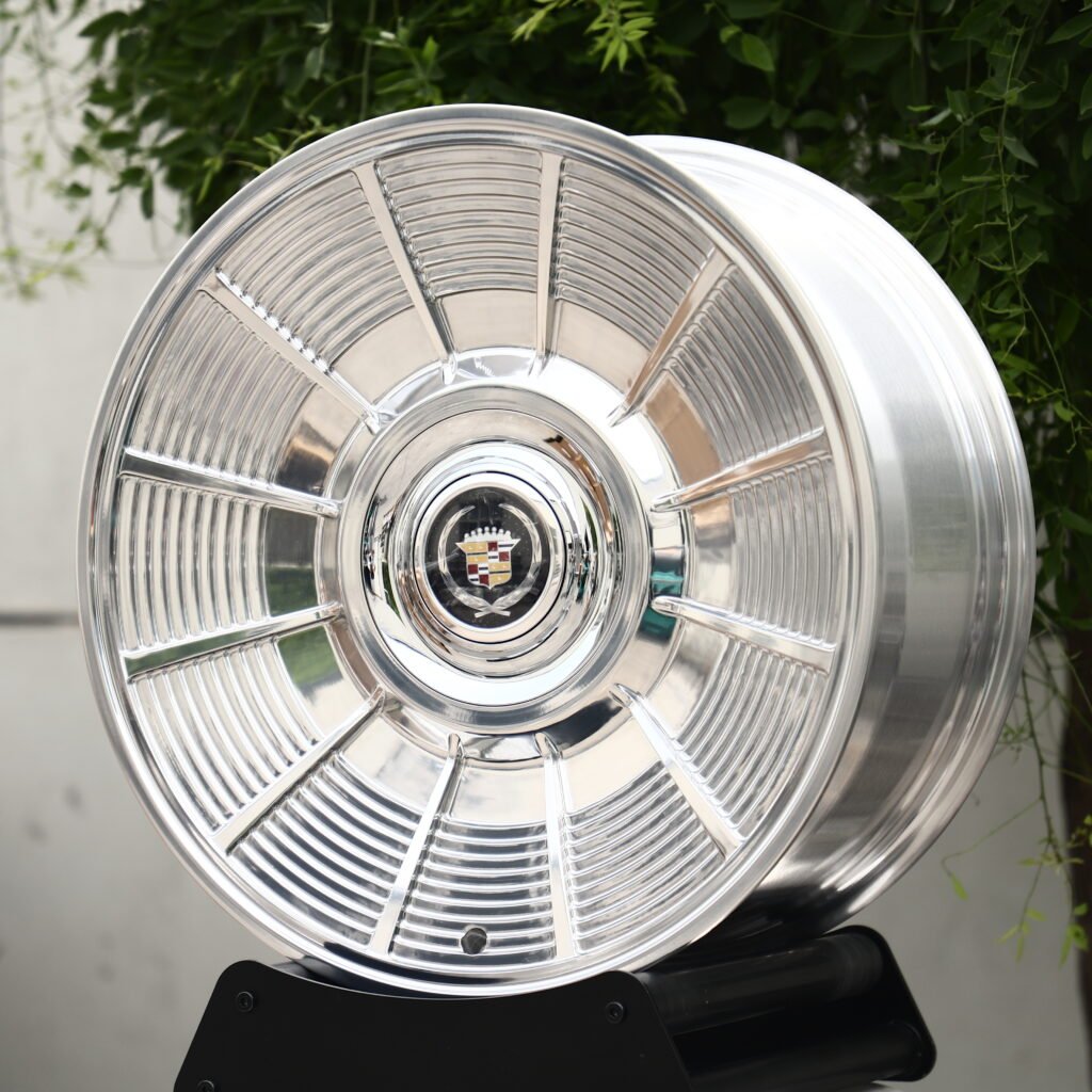 Cadillac Full Polished Chrome Silver Mesh Multi-Spoke Forged Wheels – Cadillac Escalade IQL Fitment (19-26in, 6x132) view 2