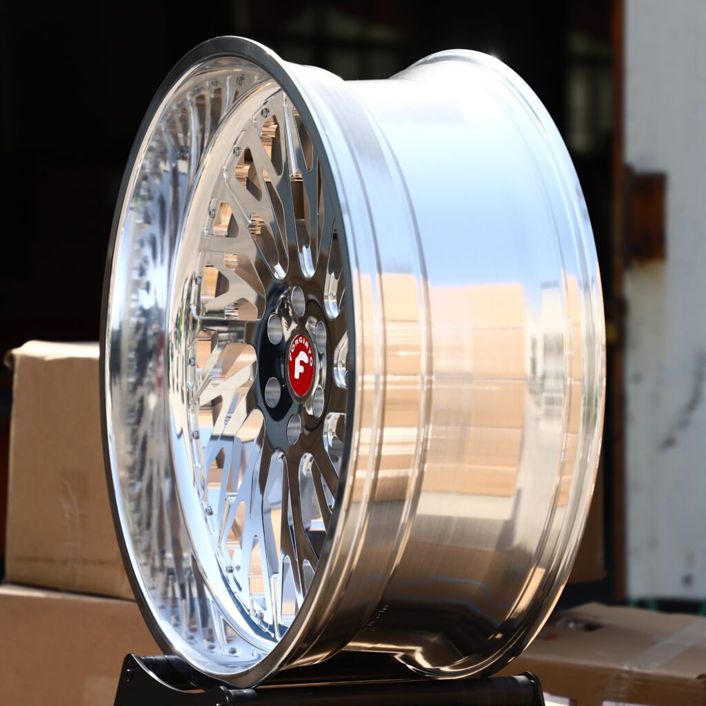 Forgiato Chrome Multi-Spoke Forged Wheels – Ford F-150 Tremor Fitment (20in, 6x135) view 3