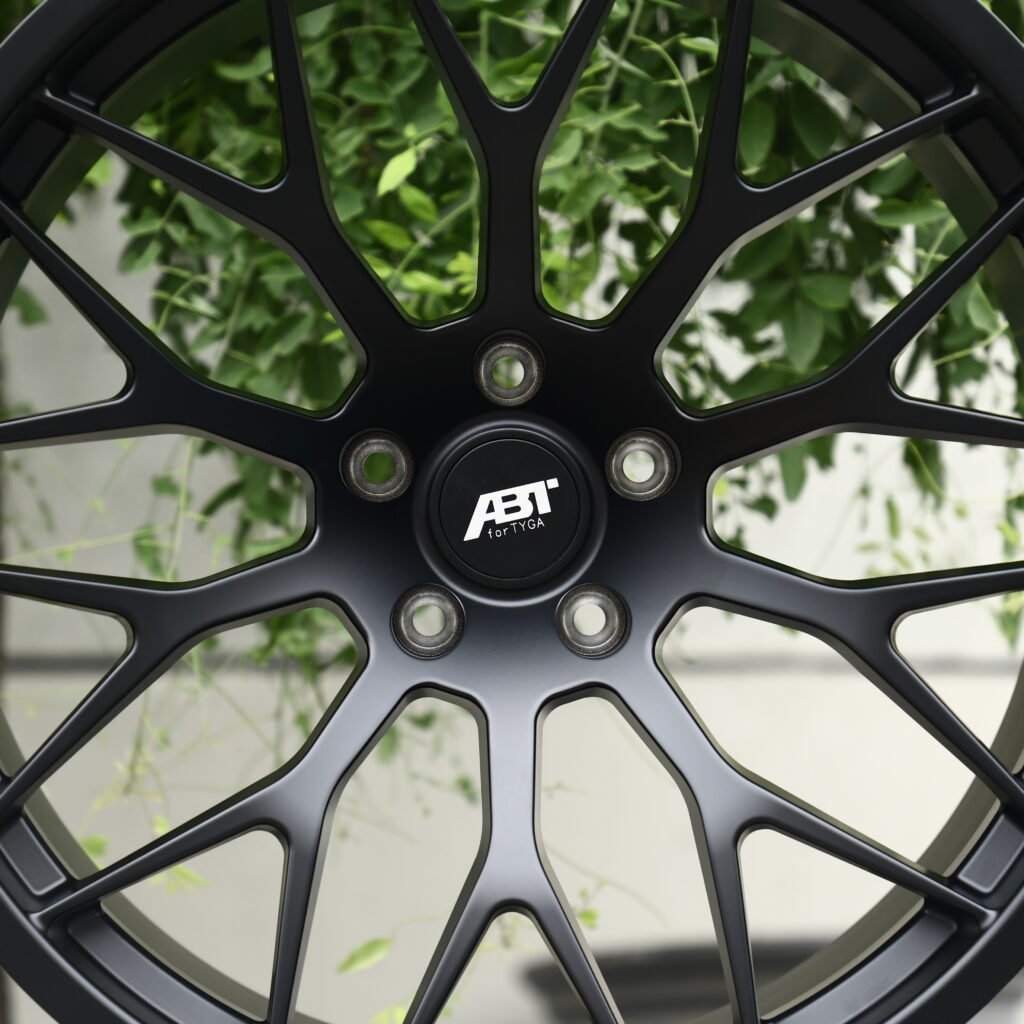 ABT Matte Black Mesh Multi-Spoke Forged Wheels – ABT Audi AS5 Fitment (20-21in, 5x112) view 4
