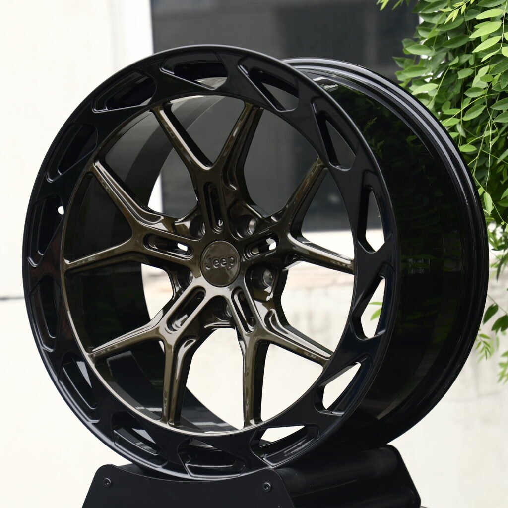 Jeep Clear Bronze Tint Mesh Multi-Spoke Forged Wheels – Jeep Wrangler Moab 392 Fitment (17-22in, 5x127) view 2