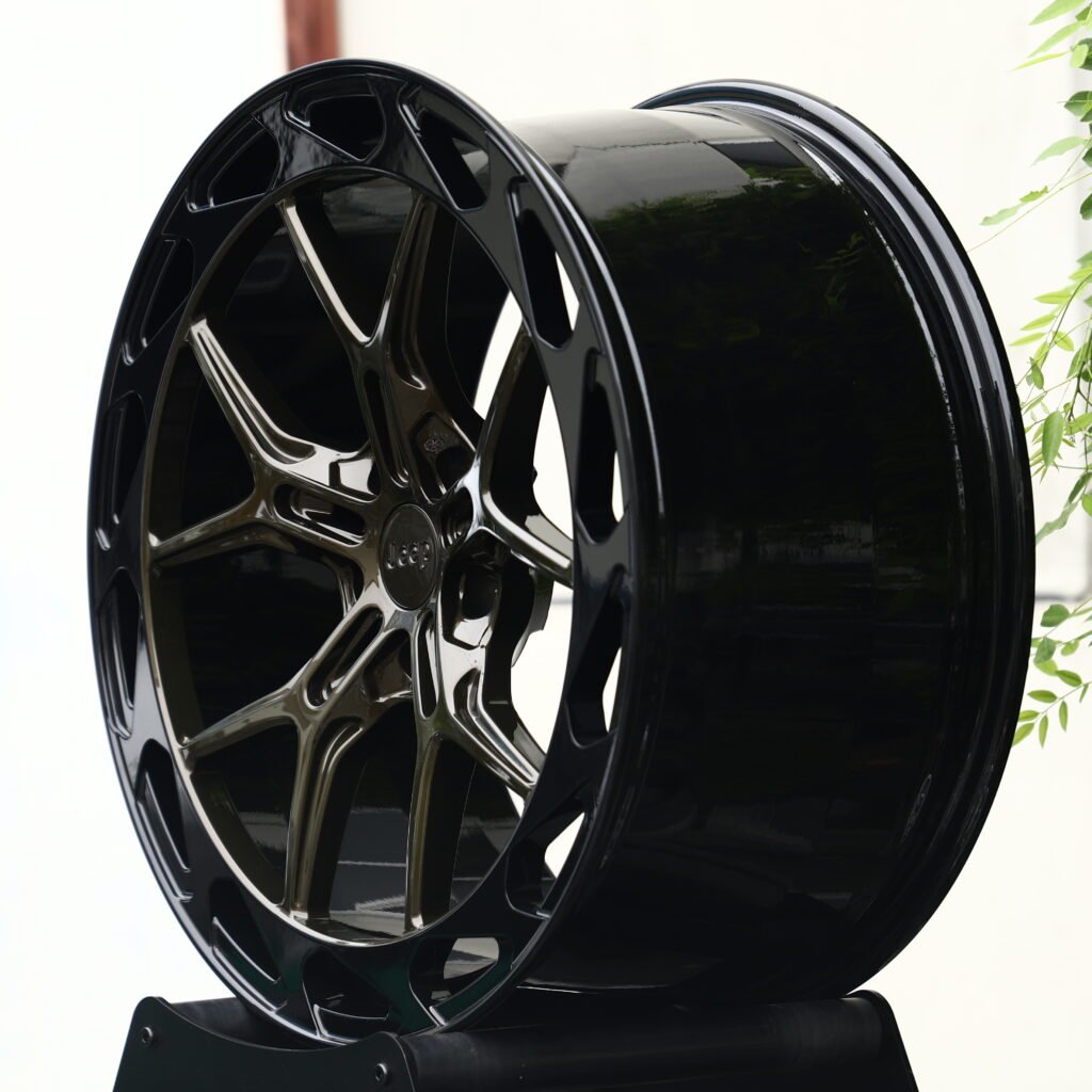 Jeep Clear Bronze Tint Mesh Multi-Spoke Forged Wheels – Jeep Wrangler Moab 392 Fitment (17-22in, 5x127) view 3