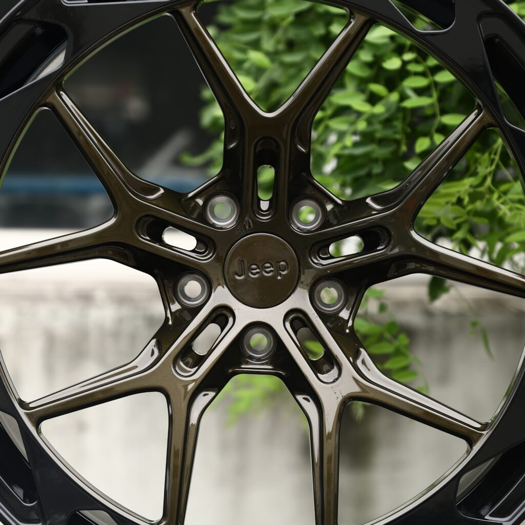 Jeep Clear Bronze Tint Mesh Multi-Spoke Forged Wheels – Jeep Wrangler Moab 392 Fitment (17-22in, 5x127) view 4