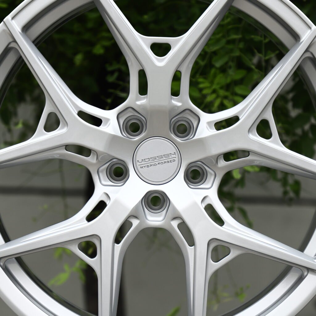 VOSSEN HF 5 Brushed Silver 10-Spoke Y-Design Forged Wheels – Mercedes-Benz S-Class Maybach Fitment (19-22in, 5x112) view 4