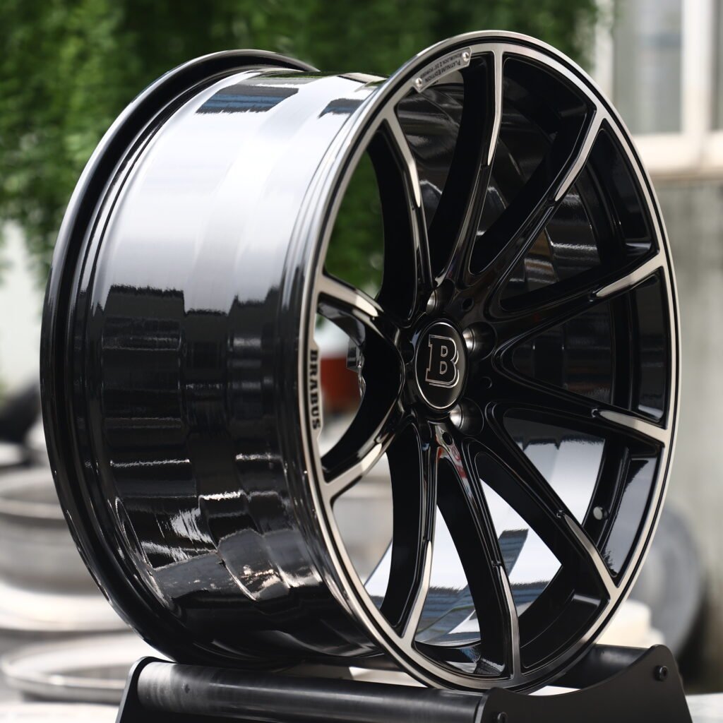 BRABUS Monoblock Z Machined Face 10-Spoke Y-Design Forged Wheels – Brabus 700 Widestar Fitment (20-24in, 5x112) view 3