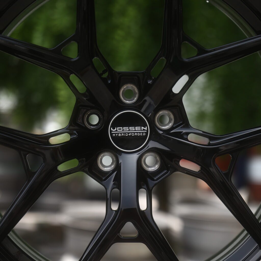 VOSSEN HF 5 Gloss Black 10-Spoke Y-Design Forged Wheels – Mercedes-Benz S-Class Maybach Fitment (19-22in, 5x112) view 4