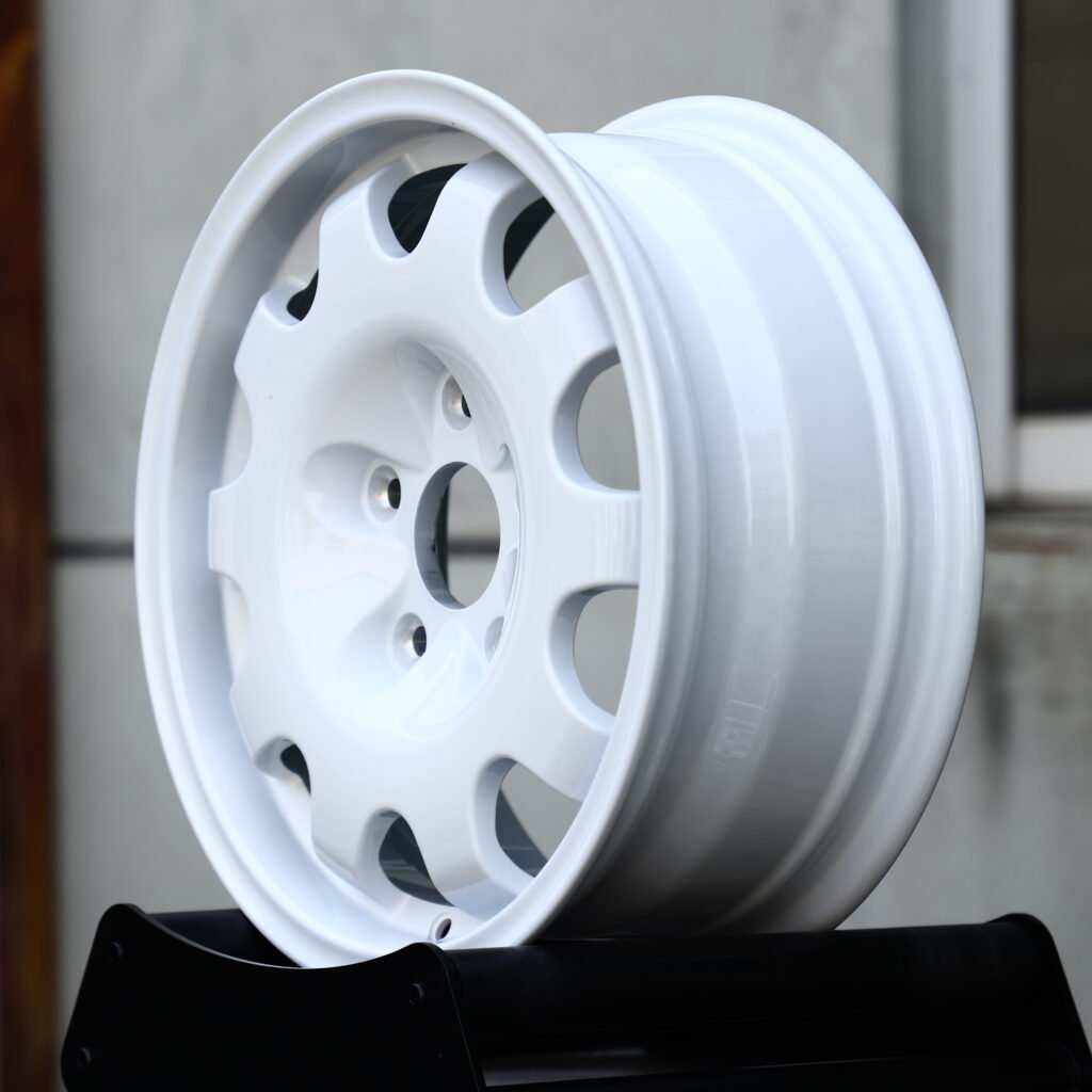 Gloss White 10-Spoke Forged Wheels – Hyundai Elantra N TCR Edition Fitment (19-20in, 5x114.3) view 3