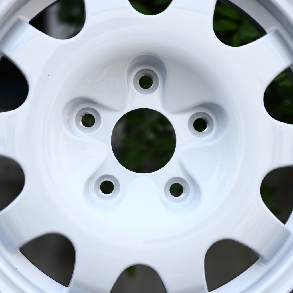 Gloss White 10-Spoke Forged Wheels – Hyundai Elantra N TCR Edition Fitment (19-20in, 5x114.3) view 4