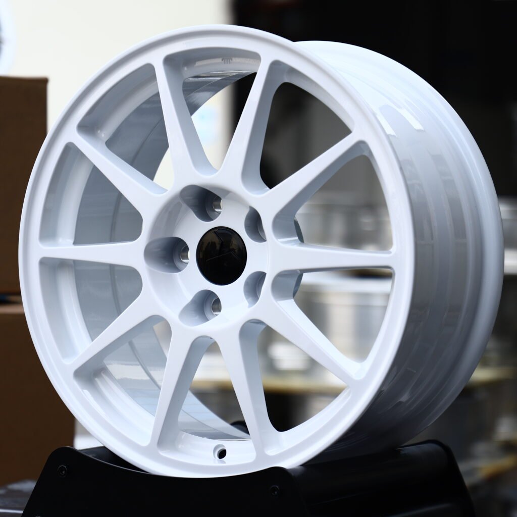 APEX Gloss White Mesh Multi-Spoke Forged Wheels – BMW M3 CS Handschalter Fitment (19-21in, 5x112) view 2