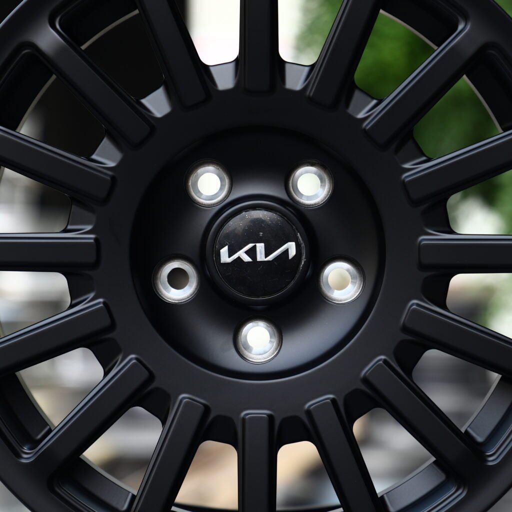 KIA Matte Black 15-Spoke Forged Wheels – Kia K5 Fitment (19-22in, 5x114.3) view 4