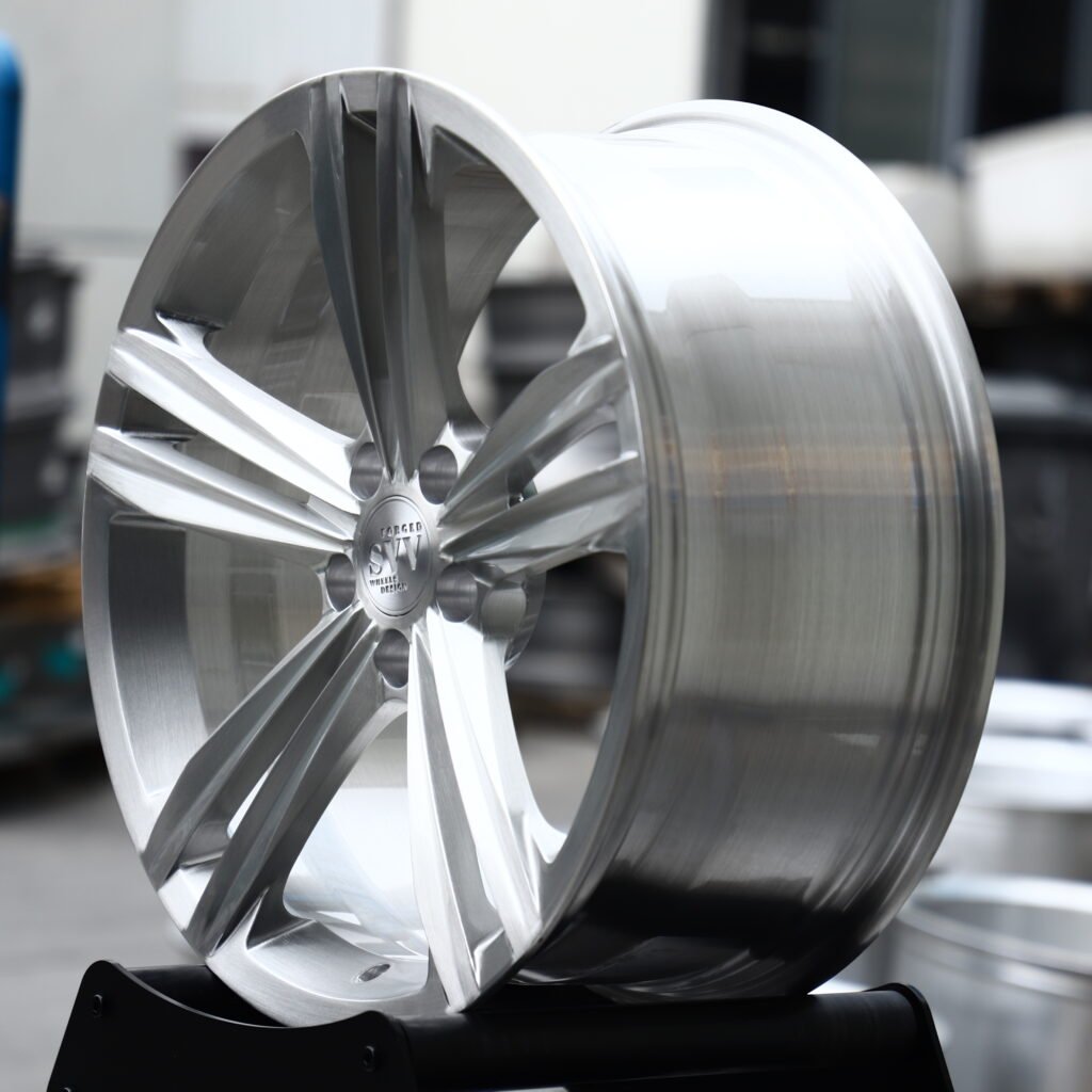 SVV Brushed Silver 10-Spoke Y-Design Forged Wheels – BMW M3 CS Handschalter Fitment (19-21in, 5x112) view 3