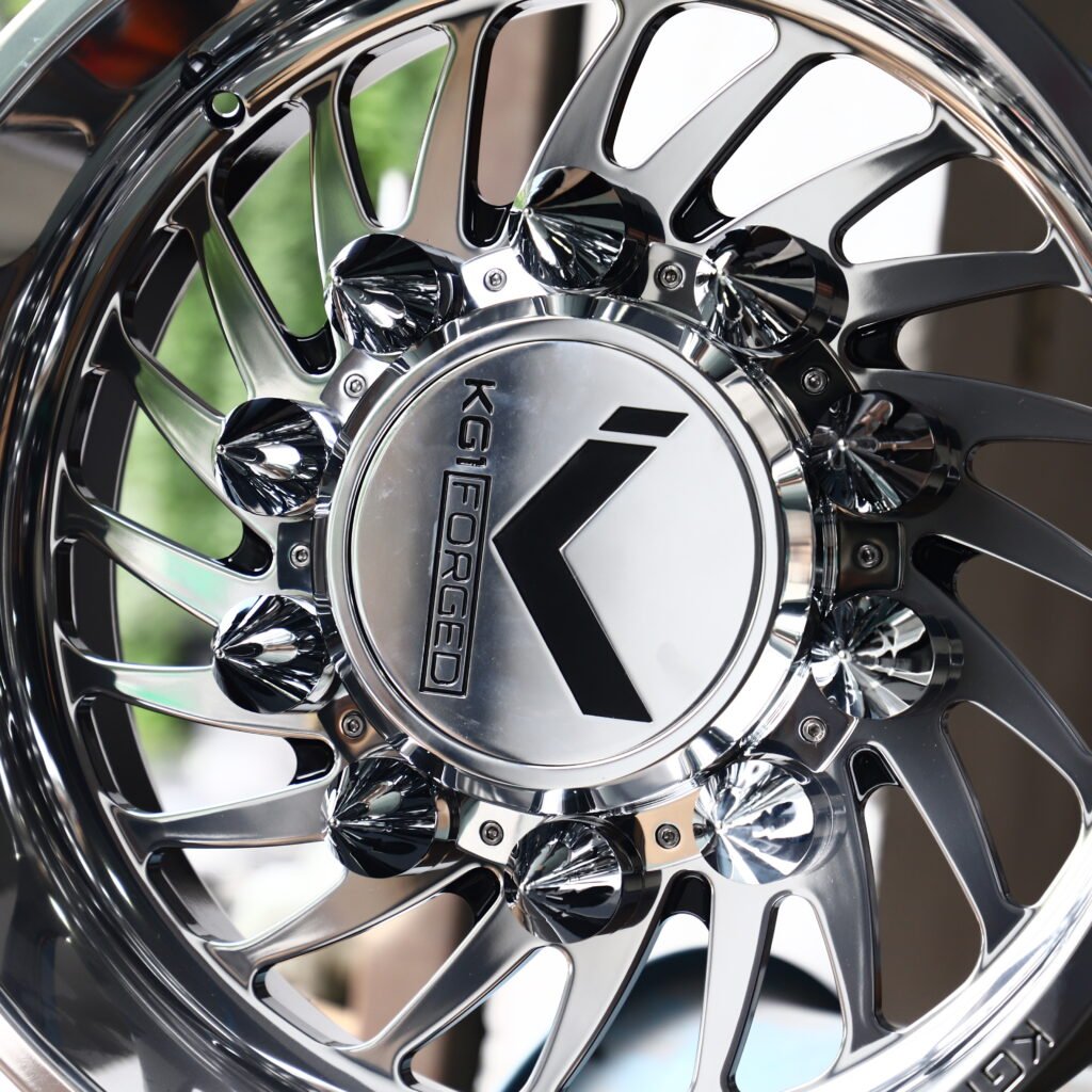 KG1 Forged Spike Multi-Spoke Forged Wheels – Ram 3500 Dually Fitment (20-22in, 8×165.1) view 3