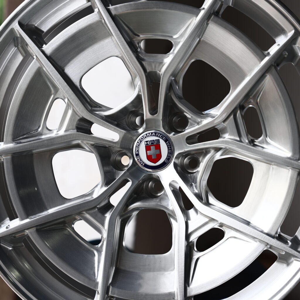 HRE Brushed Silver 5-Spoke Forged Wheels – Mercedes-Benz S-Class Maybach Fitment (19-22in, 5x112) view 4