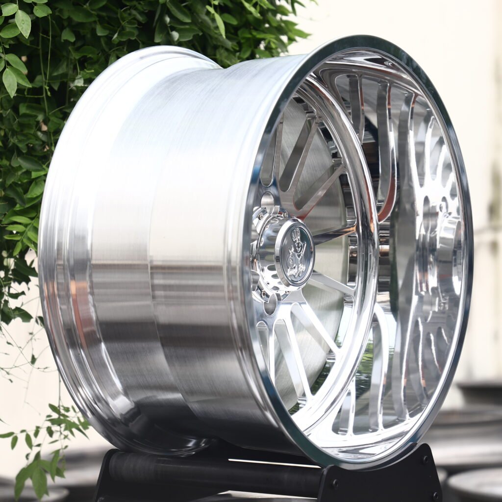 JTX Forged Doughboy Polished Forged Wheels – Ford F-350 Dually Fitment (20-22in, 8x170) view 2