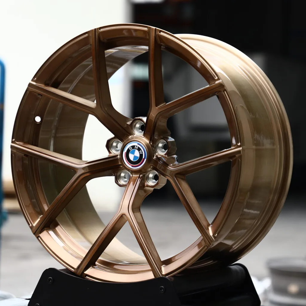BMW Style 437M Clear Copper Tint 5-Spoke Y-Design Forged Wheels – BMW M340i xDrive Sedan Fitment (19-20in, 5x112) view 2