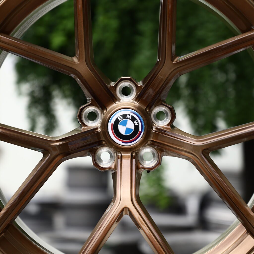 BMW Style 437M Clear Copper Tint 5-Spoke Y-Design Forged Wheels – BMW M340i xDrive Sedan Fitment (19-20in, 5x112) view 4