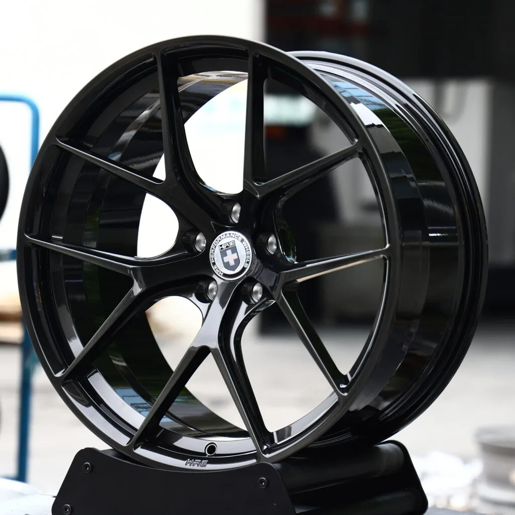 HRE Gloss Black 5-Spoke Y-Design Forged Wheels – BMW M3 CS Handschalter Fitment (19-21in, 5x112) view 2
