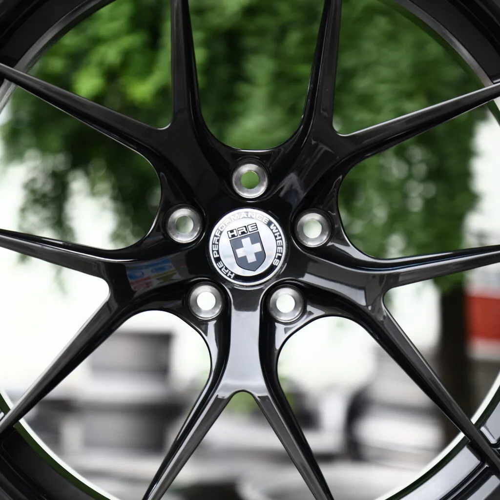 HRE Gloss Black 5-Spoke Y-Design Forged Wheels – BMW M3 CS Handschalter Fitment (19-21in, 5x112) view 4