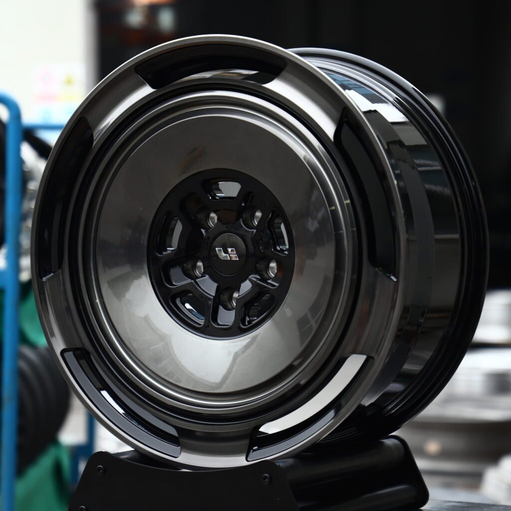 Clear Black Tint Mesh Multi-Spoke Forged Wheels – Tesla Model Y Performance Fitment (19-21in, 5x114.3) view 2