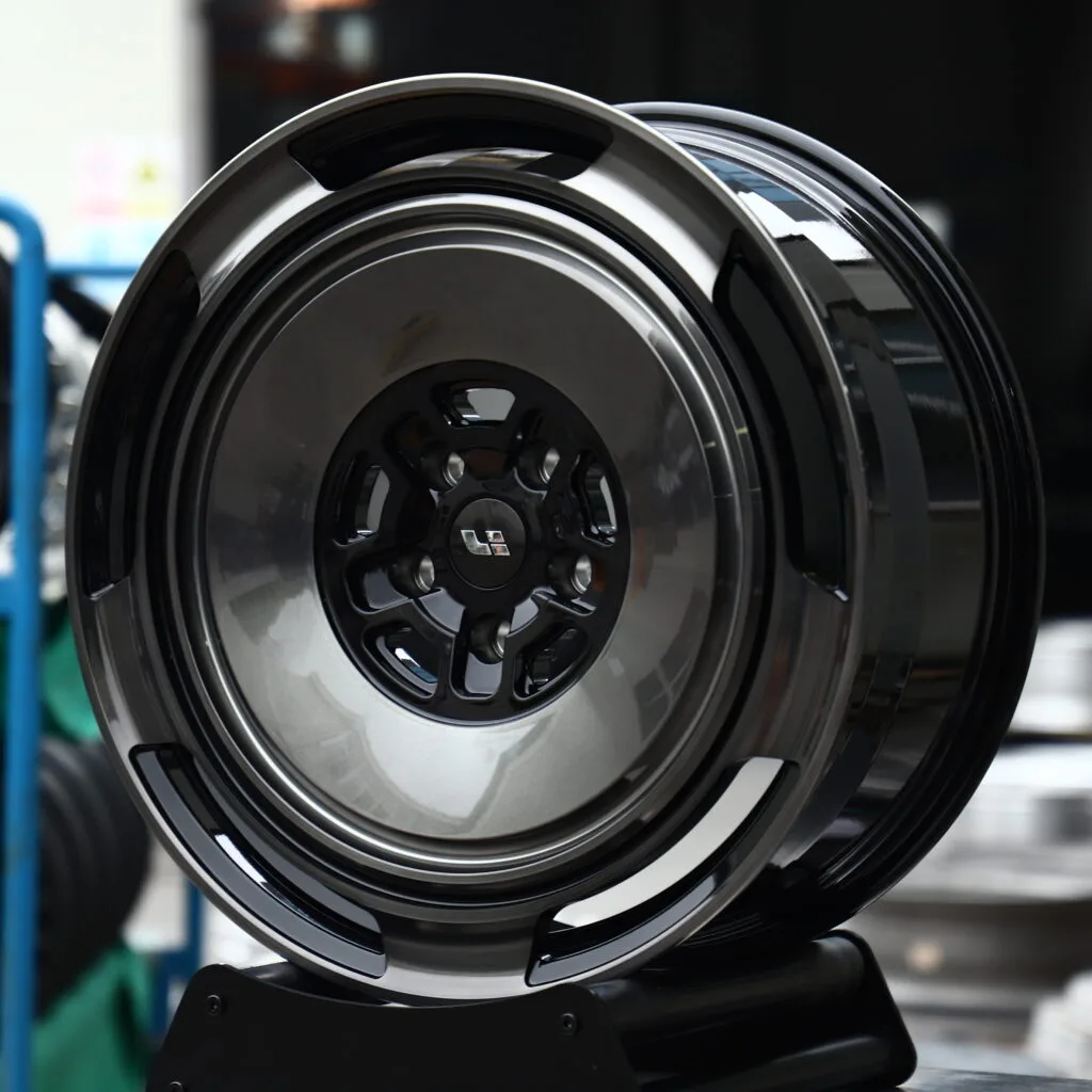 Clear Black Tint Mesh Multi-Spoke Forged Wheels – Tesla Model Y Performance Fitment (19-21in, 5x114.3) view 2