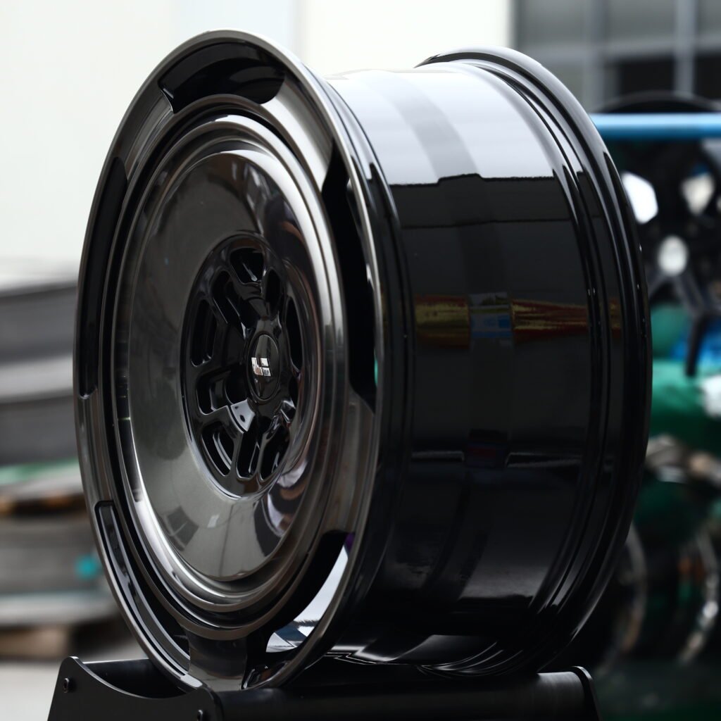 Clear Black Tint Mesh Multi-Spoke Forged Wheels – Tesla Model Y Performance Fitment (19-21in, 5x114.3) view 3