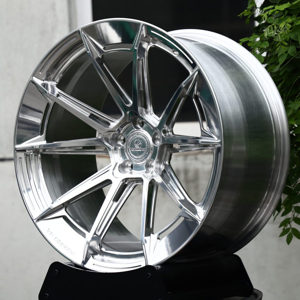 Machined Polished 10-Spoke Forged Wheels – Mercedes-Benz S-Class Maybach Fitment (19-22in, 5x112) view 2