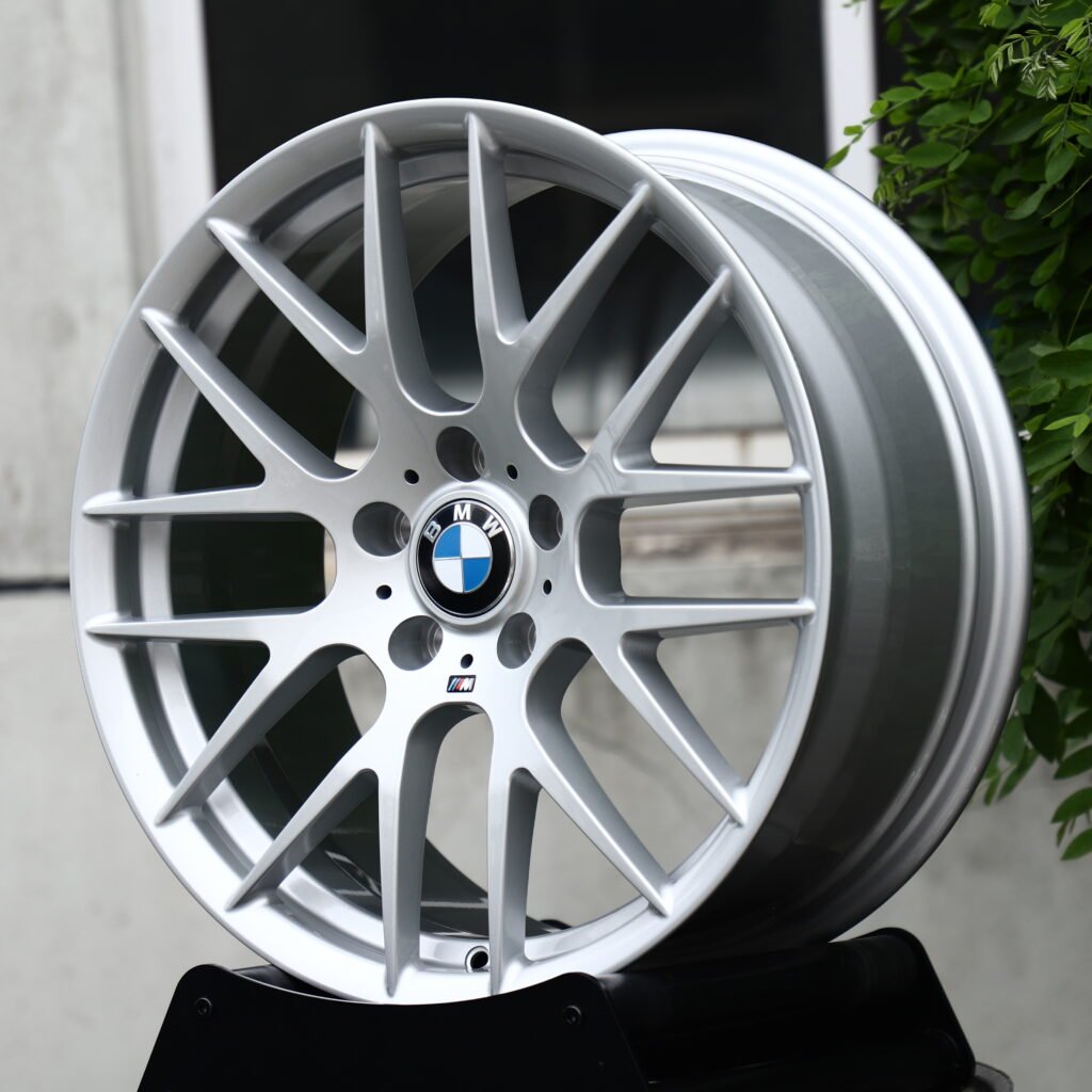 BMW Style 359M Brushed Silver Mesh Multi-Spoke Forged Wheels – BMW M3 CS Handschalter Fitment (19-21in, 5x112) view 2