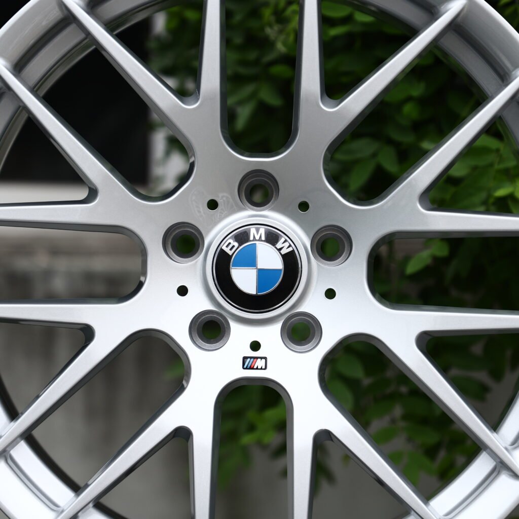 BMW Style 359M Brushed Silver Mesh Multi-Spoke Forged Wheels – BMW M3 CS Handschalter Fitment (19-21in, 5x112) view 4