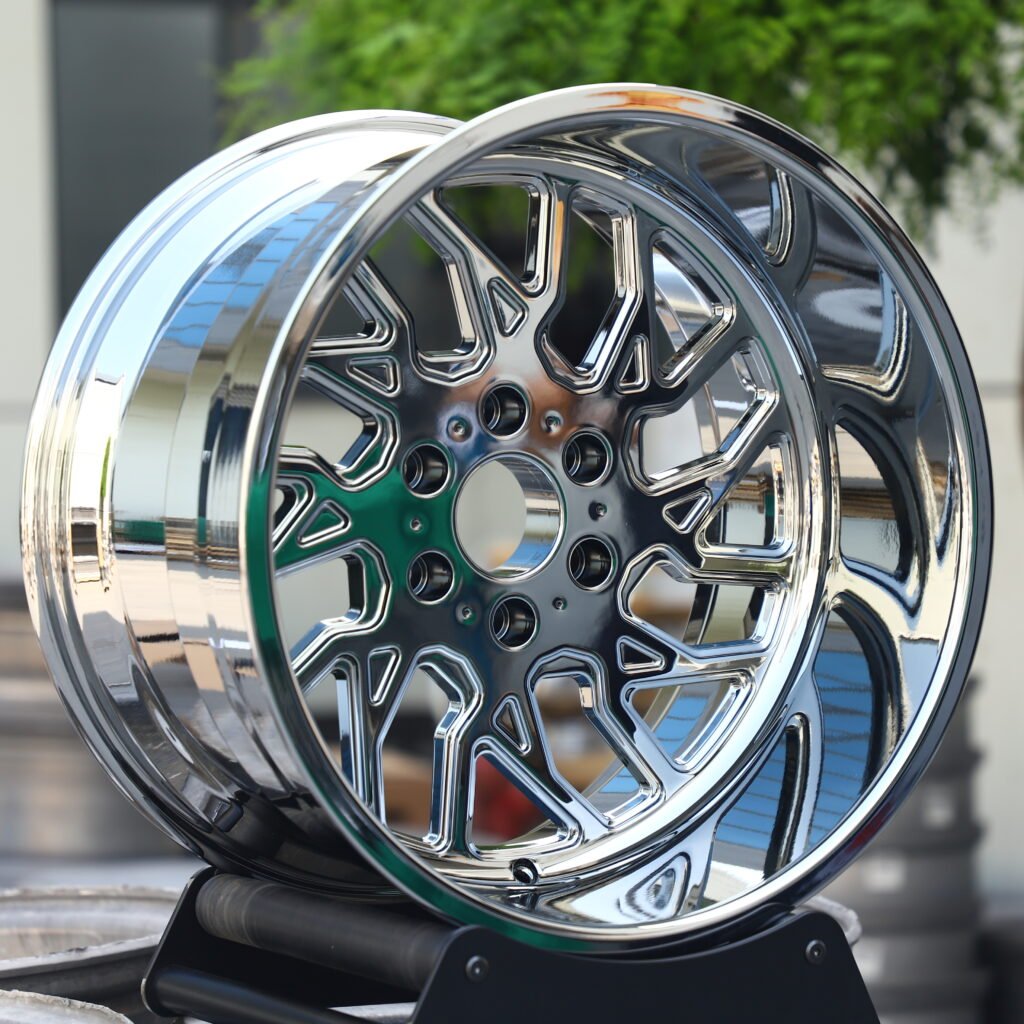 Polished Deep-Lip Mesh Forged Wheels – Ram 1500 TRX Fitment (20-22in, 6×139.7) view 2