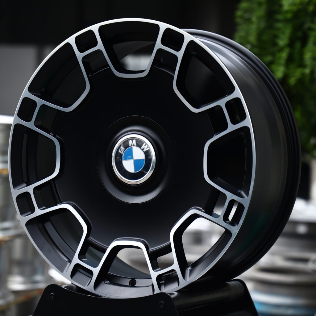 BMW Style 412M Machined Face Mesh Multi-Spoke Forged Wheels – BMW i7 Fitment (20-23in, 5x112) view 2