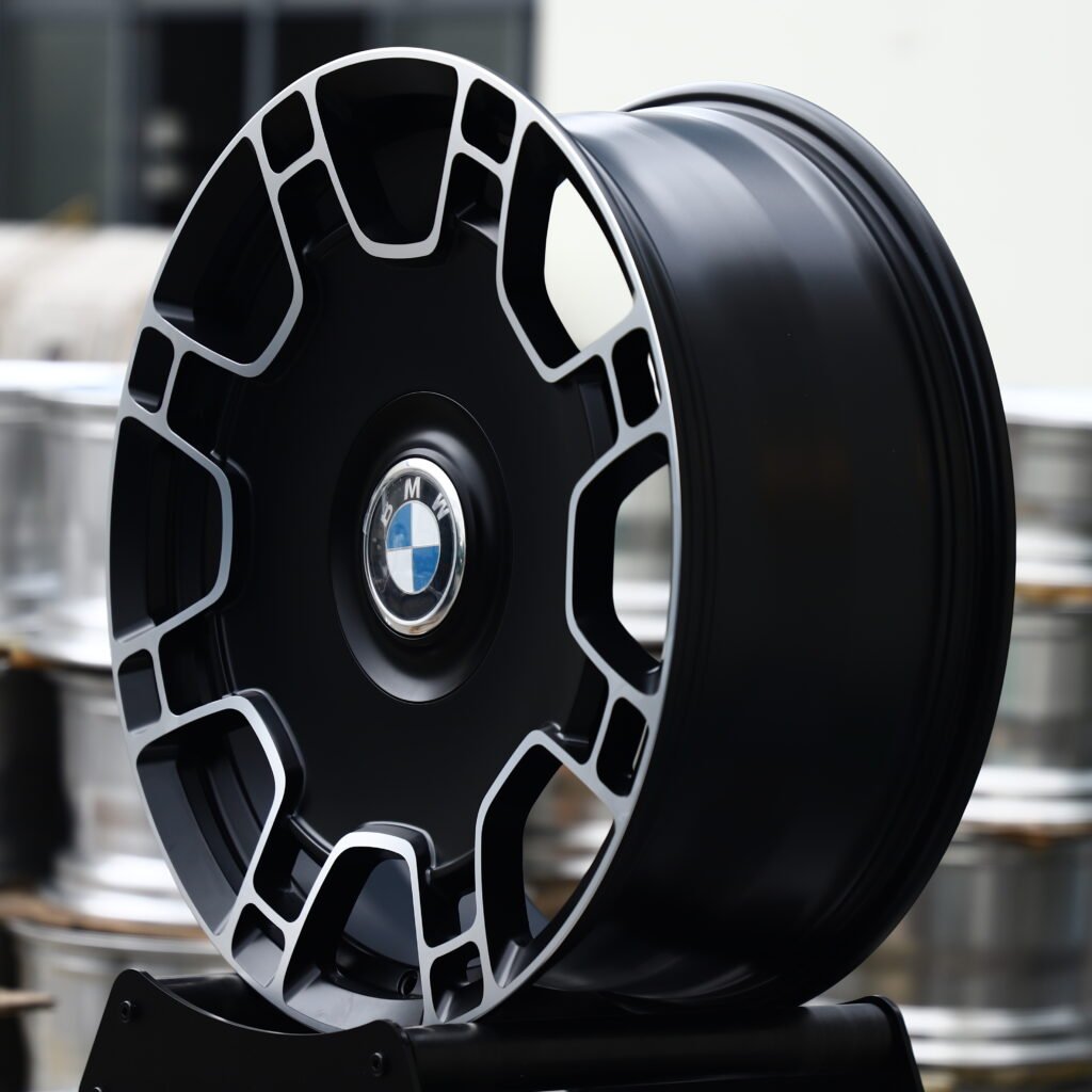 BMW Style 412M Machined Face Mesh Multi-Spoke Forged Wheels – BMW i7 Fitment (20-23in, 5x112) view 3