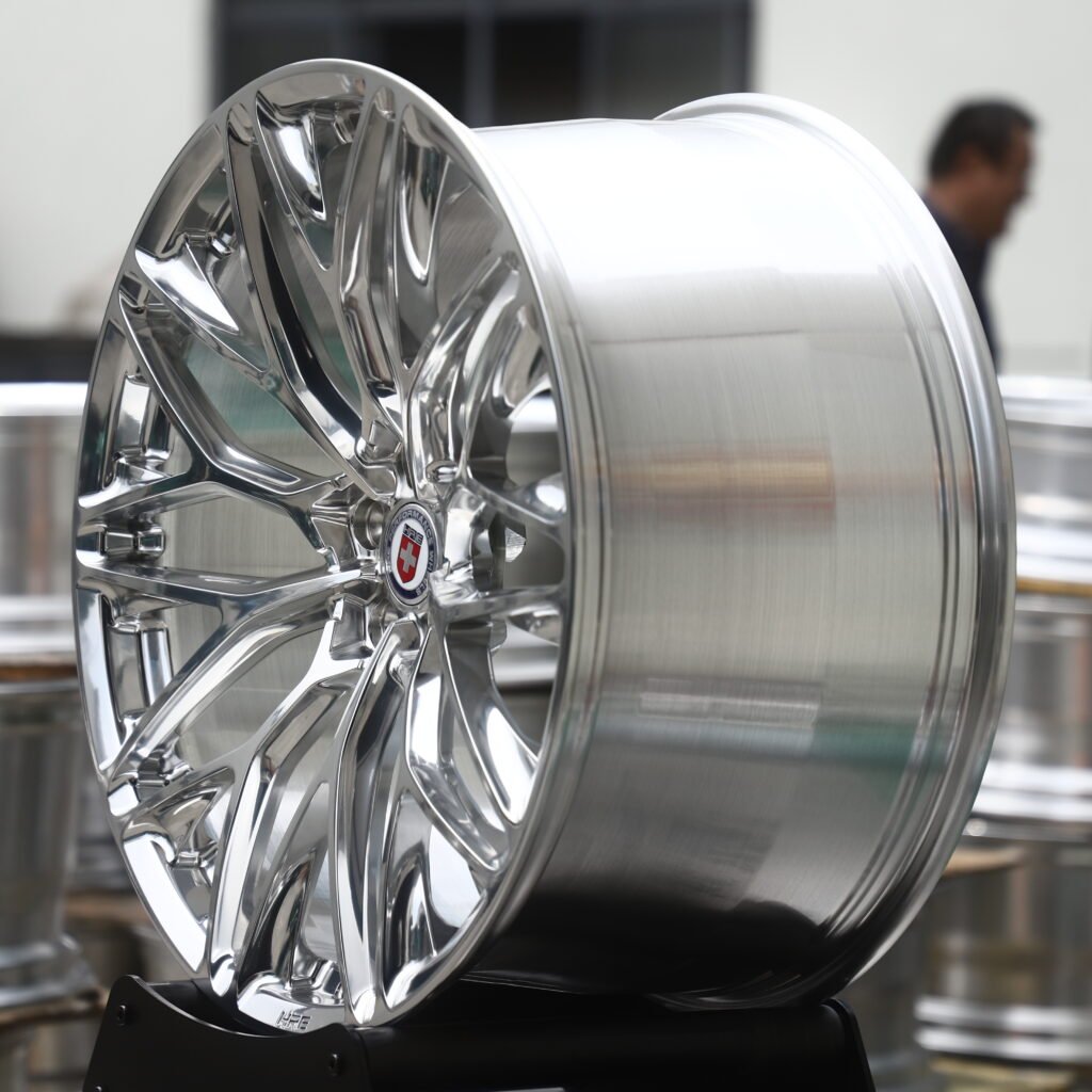 HRE Full Polished Chrome Silver 15-Spoke Forged Wheels – Mercedes-Benz S-Class Maybach Fitment (19-22in, 5x112) view 2