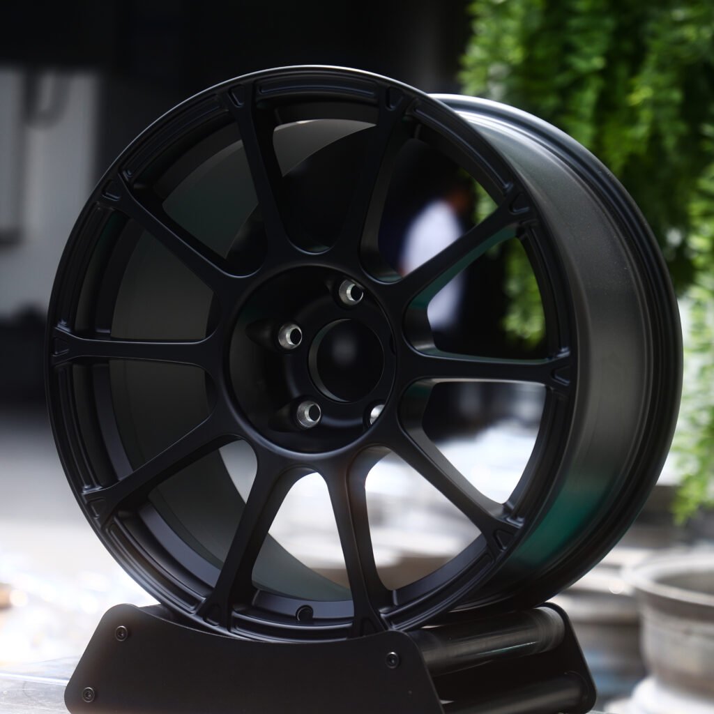 Matte Black 10-Spoke Y-Design Forged Wheels – BMW M3 CS Handschalter Fitment (19-21in, 5x112) view 2