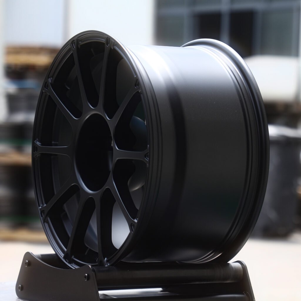 Matte Black 10-Spoke Y-Design Forged Wheels – BMW M3 CS Handschalter Fitment (19-21in, 5x112) view 3