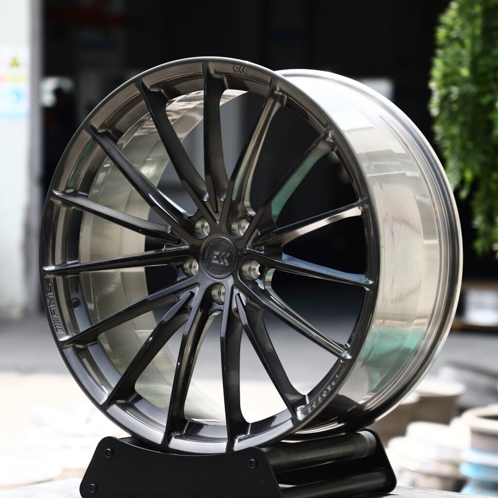 EKK Clear Black Tint 15-Spoke Forged Wheels – BMW M3 CS Handschalter Fitment (19-22in, 5x112) view 2