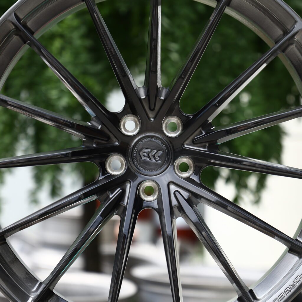EKK Clear Black Tint 15-Spoke Forged Wheels – BMW M3 CS Handschalter Fitment (19-22in, 5x112) view 4