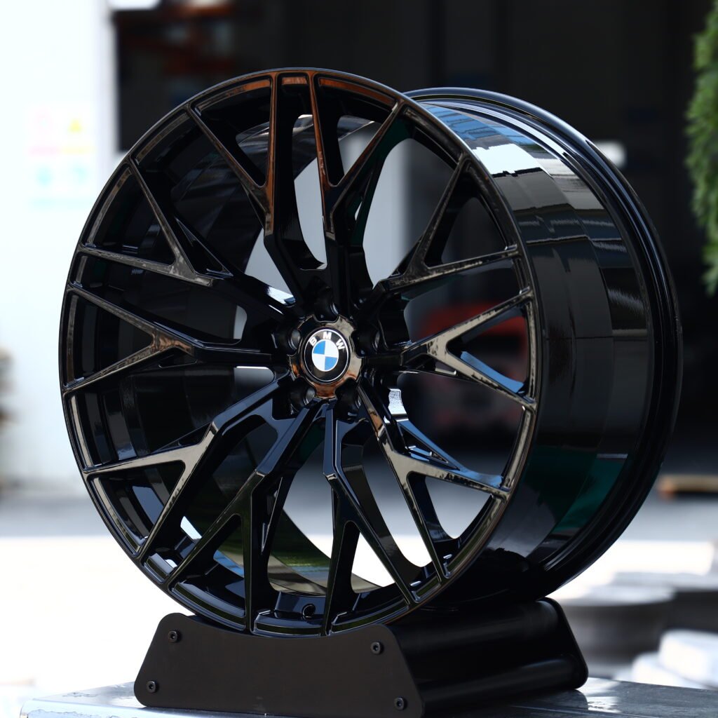 BMW Style 822M Gloss Black Mesh Multi-Spoke Forged Wheels – BMW M3 CS Handschalter Fitment (19-21in, 5x112) view 2