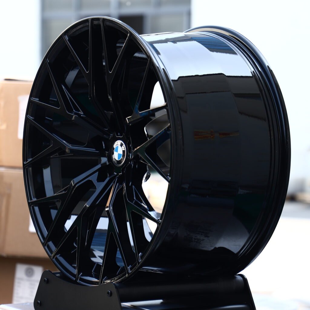 BMW Style 822M Gloss Black Mesh Multi-Spoke Forged Wheels – BMW M3 CS Handschalter Fitment (19-21in, 5x112) view 3