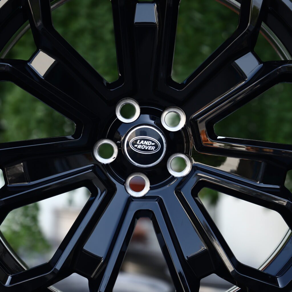 Land Rover Gloss Black 6-Spoke Y-Design Forged Wheels – Land Rover Defender Vertex Fitment (20-24in, 5x120) view 4