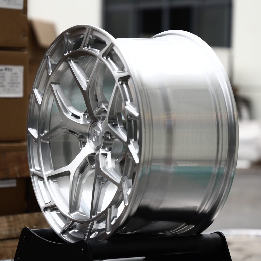 GT Full Polished Brushed Silver Mesh Multi-Spoke Forged Wheels – BMW M3 CS Handschalter Fitment (19-21in, 5x112) view 3