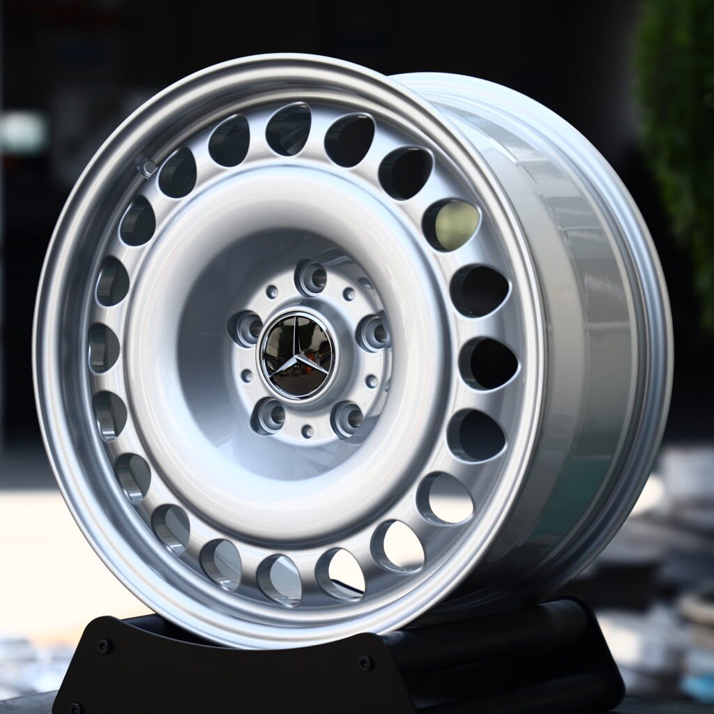 Gloss Silver Mesh Multi-Spoke Forged Wheels – Mercedes-Benz S-Class Maybach Fitment (19-22in, 5x112) view 2