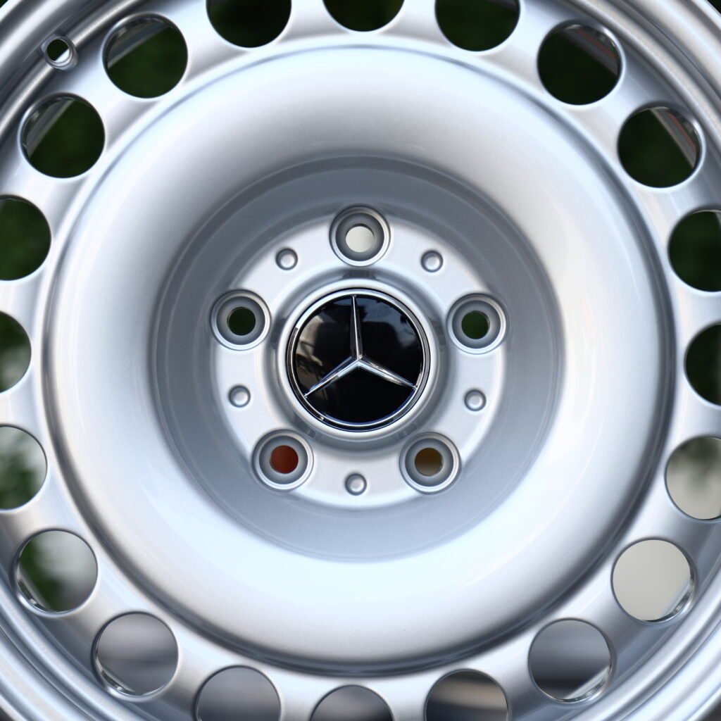 Gloss Silver Mesh Multi-Spoke Forged Wheels – Mercedes-Benz S-Class Maybach Fitment (19-22in, 5x112) view 4