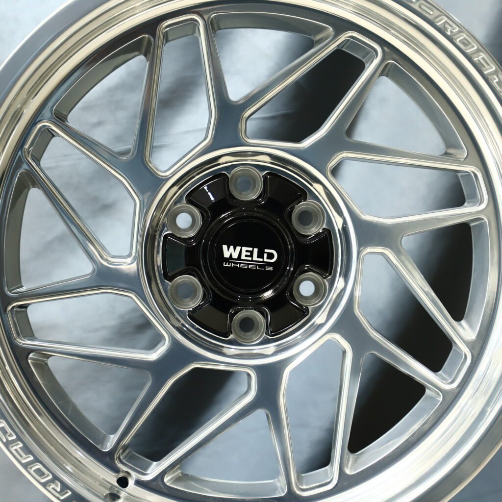 WELD Off-Road Polished Milled Wheels – Ford F-250/F-350 Super Duty Fitment (20-22in, 8x170) view 3