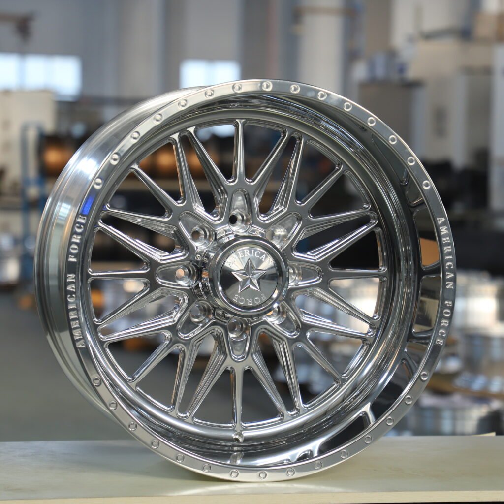 American Force Polished Multi-Spoke Wheels – Ford F-250/F-350 Super Duty Fitment (20-22in, 8×170) H-Type forged wheel