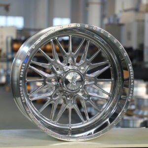 American Force Polished Multi-Spoke Wheels – Ford F-250/F-350 Super Duty Fitment (20-22in, 8×170)