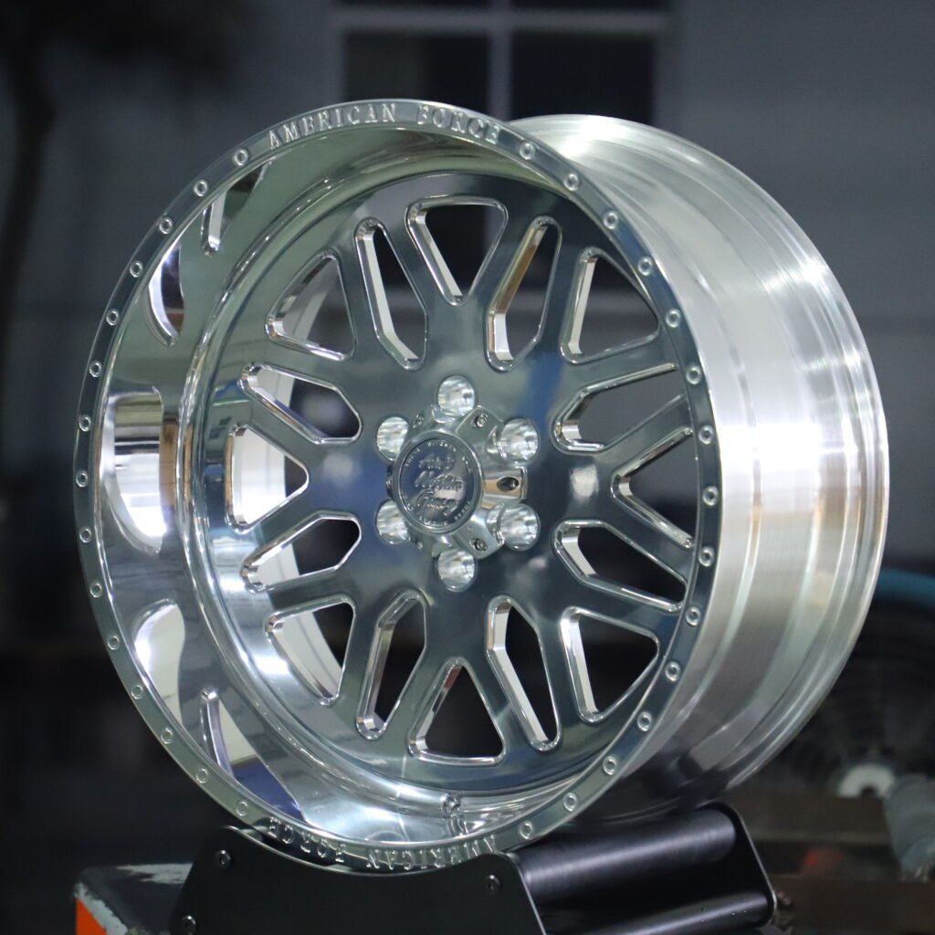 American Force Polished Multi-Spoke Wheels – Ram 1500 TRX Fitment (20-22in, 6×139.7) H-Type forged wheel